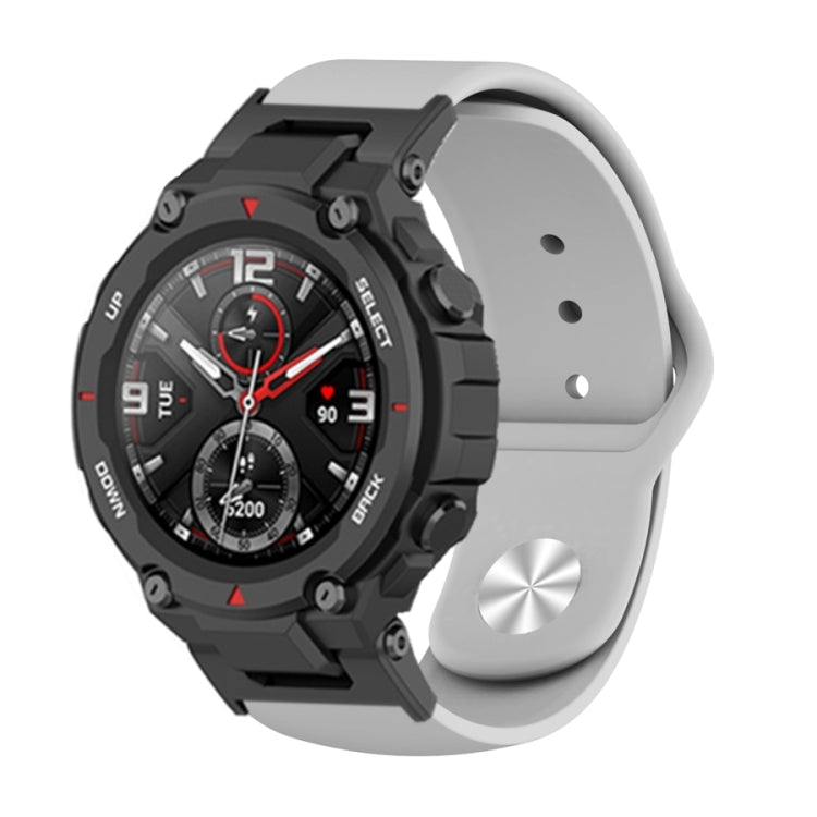 Cinturino per orologio con fibbia inversa in silicone, For Amazfit T-Rex / T-Rex Pro / Ares