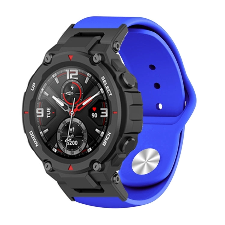 Cinturino per orologio con fibbia inversa in silicone, For Amazfit T-Rex / T-Rex Pro / Ares