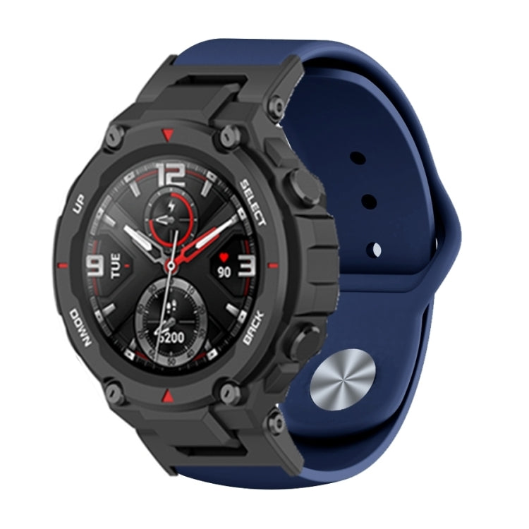 Cinturino per orologio con fibbia inversa in silicone, For Amazfit T-Rex / T-Rex Pro / Ares