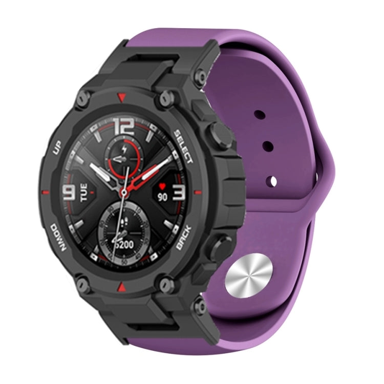 Cinturino per orologio con fibbia inversa in silicone, For Amazfit T-Rex / T-Rex Pro / Ares