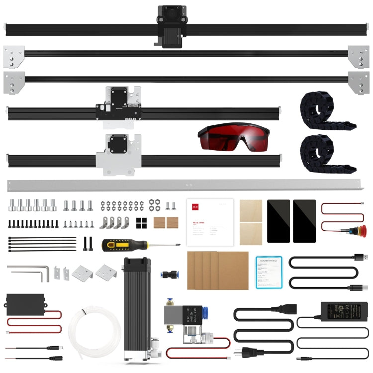 Incisore laser NEJE MASTER 3 MAX con modulo laser E30130, MASTER 3 MAX with E30130 (EU Plug), MASTER 3 MAX with E30130 (US Plug)