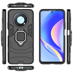 Custodia protettiva antiurto per PC + TPU con supporto per anello magnetico, For Huawei nova Y90/Enjoy 50 Pro, For Honor X40i, For Samsung Galaxy Z Flip4