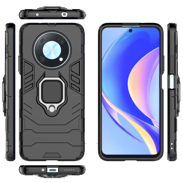Custodia protettiva antiurto per PC + TPU con supporto per anello magnetico, For Huawei nova Y90/Enjoy 50 Pro, For Honor X40i, For Samsung Galaxy Z Flip4