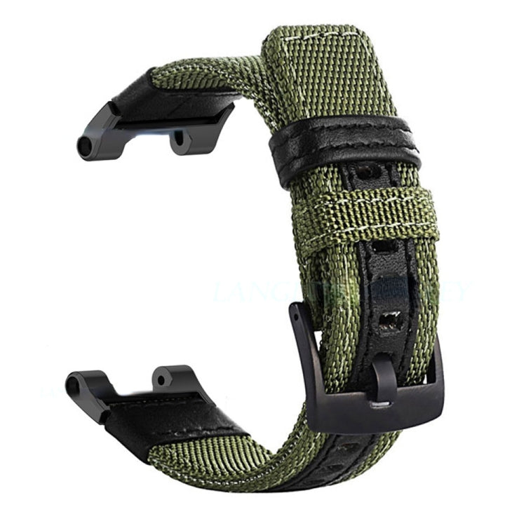 Cinturino in pelle e nylon, For Amazfit T-Rex / T-Rex Pro / Ares