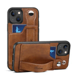 Custodia per telefono in PU con cinturino da polso Suteni 215, For iPhone 13, For iPhone 13 Pro, For iPhone 13 Pro Max, For iPhone 12