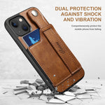 Custodia per telefono in PU con cinturino da polso Suteni 215, For iPhone 13, For iPhone 13 Pro, For iPhone 13 Pro Max, For iPhone 12