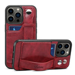 Custodia per telefono in PU con cinturino da polso Suteni 215, For iPhone 13, For iPhone 13 Pro, For iPhone 13 Pro Max, For iPhone 12