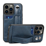Custodia per telefono in PU con cinturino da polso Suteni 215, For iPhone 13, For iPhone 13 Pro, For iPhone 13 Pro Max, For iPhone 12