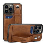 Custodia per telefono in PU con cinturino da polso Suteni 215, For iPhone 13, For iPhone 13 Pro, For iPhone 13 Pro Max, For iPhone 12