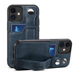 Custodia per telefono in PU con cinturino da polso Suteni 215, For iPhone 13, For iPhone 13 Pro, For iPhone 13 Pro Max, For iPhone 12