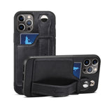 Custodia per telefono in PU con cinturino da polso Suteni 215, For iPhone 12 Pro, For iPhone 12 Pro Max