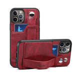 Custodia per telefono in PU con cinturino da polso Suteni 215, For iPhone 12 Pro, For iPhone 12 Pro Max