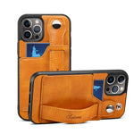 Custodia per telefono in PU con cinturino da polso Suteni 215, For iPhone 12 Pro, For iPhone 12 Pro Max
