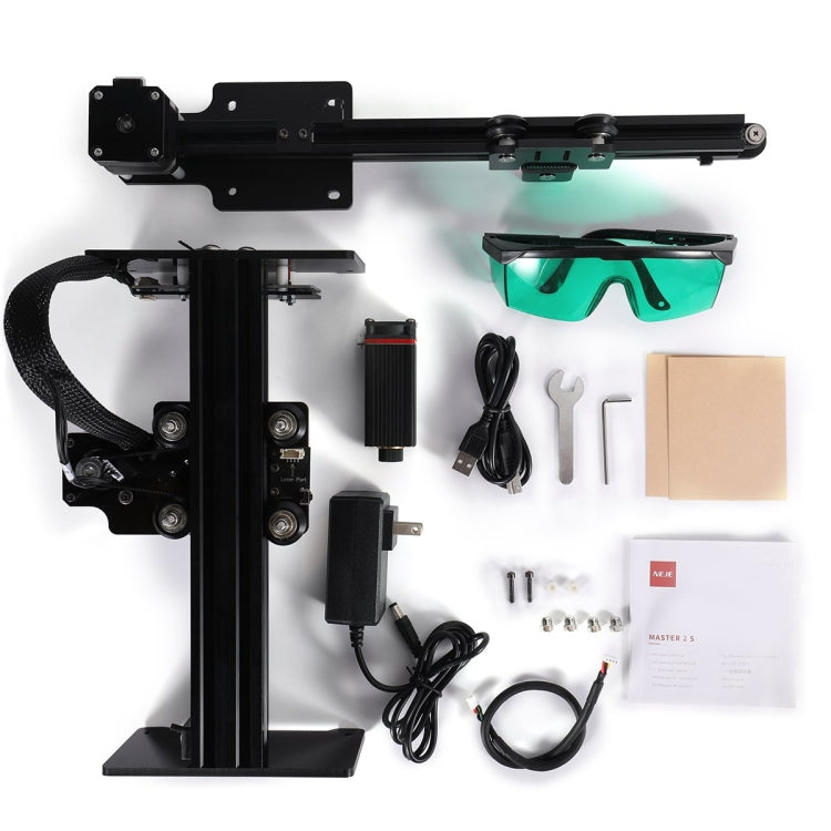 Incisore laser NEJE MASTER 3 con modulo laser N30610, MASTER 3 with N30610 (EU Plug), MASTER 3 with N30610 (US Plug)