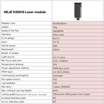 Incisore laser NEJE MASTER 3 con modulo laser N30610, MASTER 3 with N30610 (EU Plug), MASTER 3 with N30610 (US Plug)