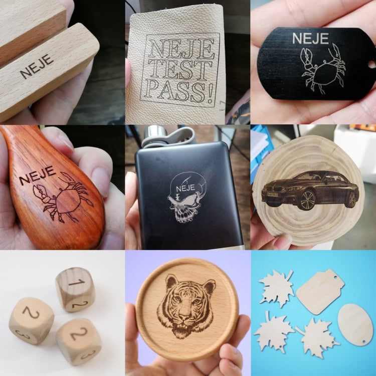 Incisore laser NEJE MASTER 3 con modulo laser N30610, MASTER 3 with N30610 (EU Plug), MASTER 3 with N30610 (US Plug)