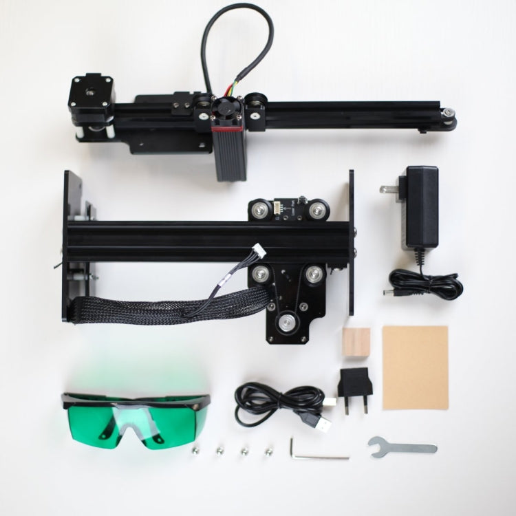 Incisore laser NEJE MASTER 3 con modulo laser N30820, MASTER 3 with N30820 (EU Plug), MASTER 3 with N30820 (US Plug)