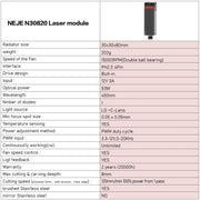 Incisore laser NEJE MASTER 3 con modulo laser N30820, MASTER 3 with N30820 (EU Plug), MASTER 3 with N30820 (US Plug)