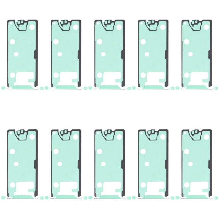 Adesivo per alloggiamento anteriore da 10 pezzi, For Samsung Galaxy S22 5G, For Samsung Galaxy S22+ 5G, For Samsung Galaxy S21 FE 5G, For Samsung Galaxy S21+ 5G, For Samsung Galaxy S22 Ultra 5G, For Samsung Galaxy Note20                                ...