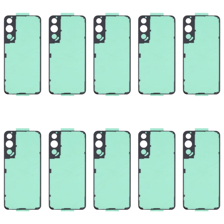 Adesivo per coperchio posteriore da 10 pezzi, For Samsung Galaxy S22 5G, For Samsung Galaxy S22+ 5G, For Samsung Galaxy S21+ 5G, For Samsung Galaxy S21 Ultra 5G, For Samsung Galaxy S22 Ultra 5G, For Samsung Galaxy A20S, For Samsung Galaxy A72 5G