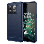 Custodia per telefono TPU in fibra di carbonio con trama spazzolata, For OnePlus 10T, For OnePlus ACE Pro, For T-Mobile REVVL 6 5G