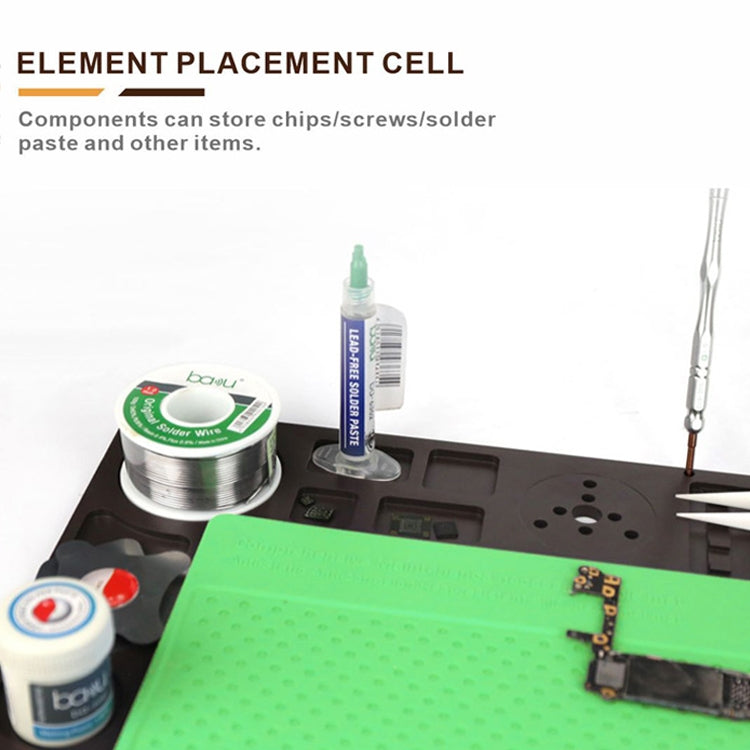 BAKU BA-696 2 in 1 Microscope Maintenance Isolation Pad, BA-696