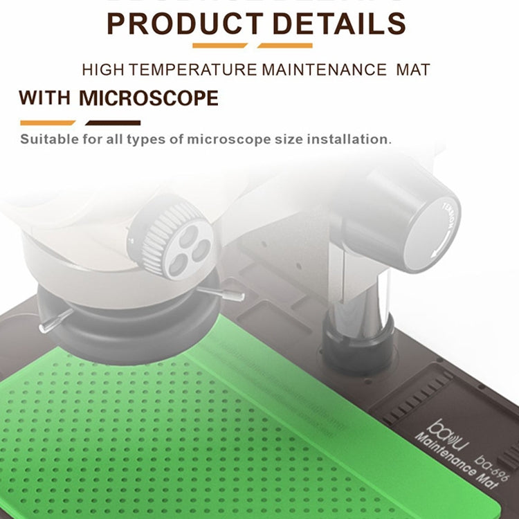 BAKU BA-696 2 in 1 Microscope Maintenance Isolation Pad, BA-696