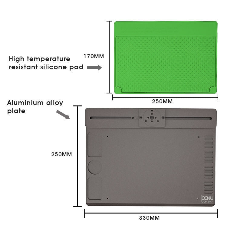 BAKU BA-697 2 in 1 Microscope Maintenance Isolation Pad, BA-697