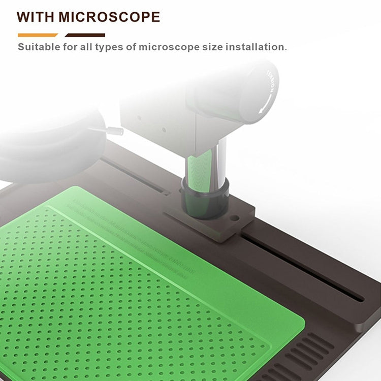 BAKU BA-697 2 in 1 Microscope Maintenance Isolation Pad, BA-697