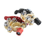 1 paio di terminali della batteria per auto, connettori per cavi a disconnessione rapida, con chiave a L + terminale, with L Wrench + Terminal