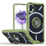Custodia per telefono Q Shadow 1 serie TPU + PC con supporto ad anello, For Nothing Phone 1