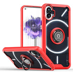 Custodia per telefono Q Shadow 1 serie TPU + PC con supporto ad anello, For Nothing Phone 1