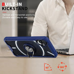 Custodia per telefono Q Shadow 1 serie TPU + PC con supporto ad anello, For Nothing Phone 1