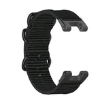 Cinturino per orologio in nylon con fibbia nera a tre anelli, For Amazfit T-Rex / T-Rex Pro / Ares