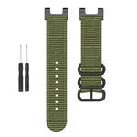 Cinturino per orologio in nylon con fibbia nera a tre anelli, For Amazfit T-Rex / T-Rex Pro / Ares