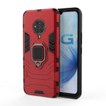Custodia protettiva antiurto per PC + TPU con supporto per anello magnetico, For Vivo S6, For Xiaomi Redmi Note 9 Pro Max, For Huawei Y7P, For Huawei Enjoy 10e