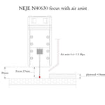 NEJE N40630 7.5W 450nm Laser Engraver Module Kit, N40630