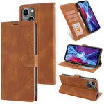 Custodia in pelle Fantasy Classic Skin-feel Texture pelle di vitello, For iPhone 14, For iPhone 14 Plus, For iPhone 14 Pro, For iPhone 14 Pro Max