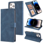 Custodia in pelle Fantasy Classic Skin-feel Texture pelle di vitello, For iPhone 14, For iPhone 14 Plus, For iPhone 14 Pro, For iPhone 14 Pro Max