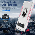 Custodia per telefono resistente agli urti con cavalletto ad anello, For Google Pixel 7 Pro