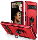 Custodia per telefono resistente agli urti con cavalletto ad anello, For Google Pixel 7 Pro