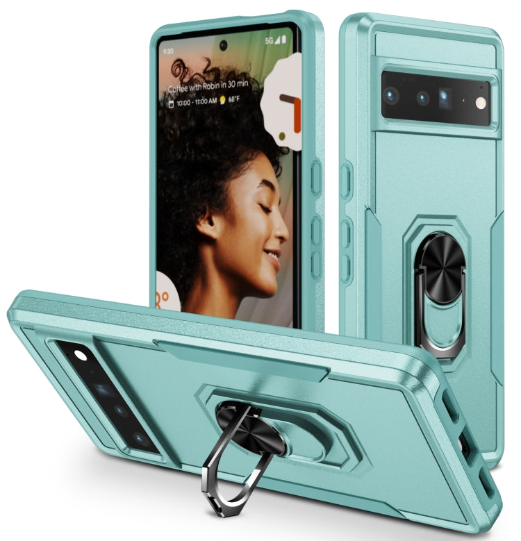 Custodia per telefono resistente agli urti con cavalletto ad anello, For Google Pixel 7 Pro