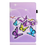 Custodia in pelle piatta sinistra e destra verniciata con funzione sleep, slot per schede e fibbia, striscia antiscivolo e staffa, For iPad Pro 11 inch 2020