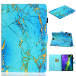 Custodia in pelle piatta sinistra e destra verniciata con funzione sleep, slot per schede e fibbia, striscia antiscivolo e staffa, For iPad Pro 11 inch 2020