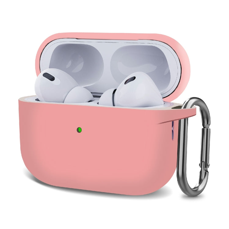 Custodia protettiva per auricolari wireless ispessimento in silicone con gancio, For AirPods Pro 2
