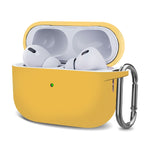 Custodia protettiva per auricolari wireless ispessimento in silicone con gancio, For AirPods Pro 2