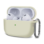 Custodia protettiva per auricolari wireless ispessimento in silicone con gancio, For AirPods Pro 2