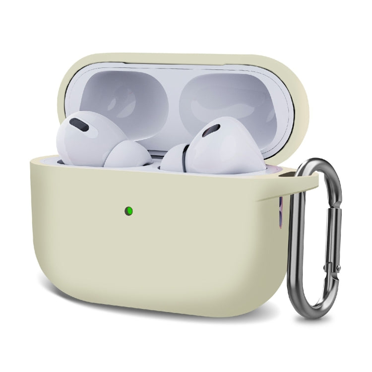 Custodia protettiva per auricolari wireless ispessimento in silicone con gancio, For AirPods Pro 2