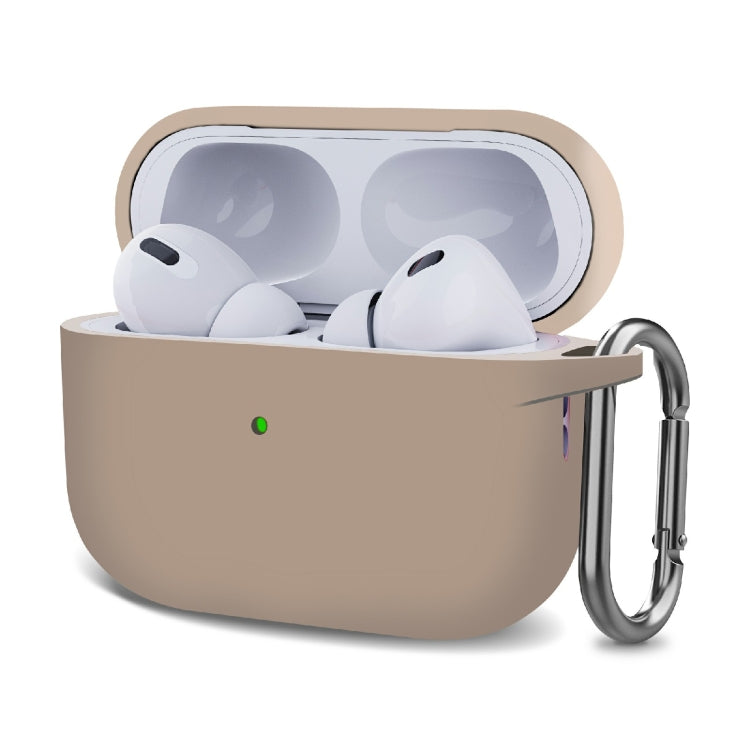 Custodia protettiva per auricolari wireless ispessimento in silicone con gancio, For AirPods Pro 2