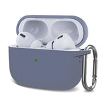 Custodia protettiva per auricolari wireless ispessimento in silicone con gancio, For AirPods Pro 2